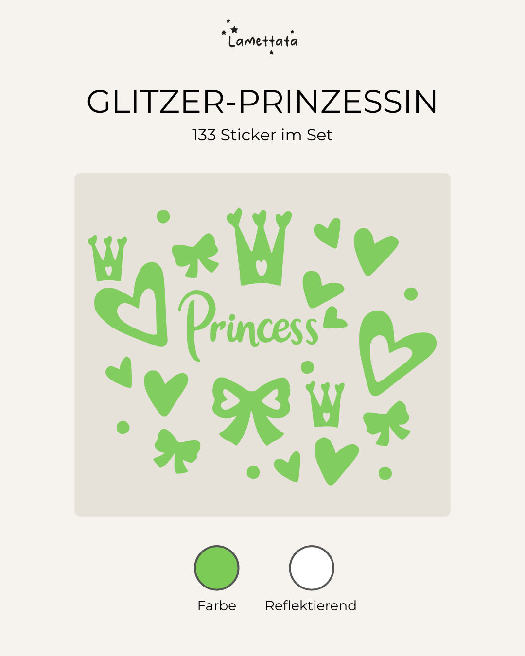 GLITZER-PRINZESSIN