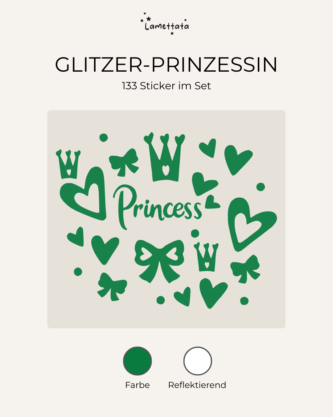 GLITZER-PRINZESSIN