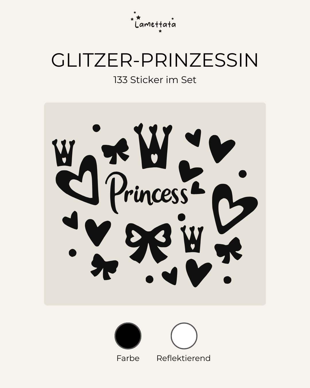 GLITZER-PRINZESSIN