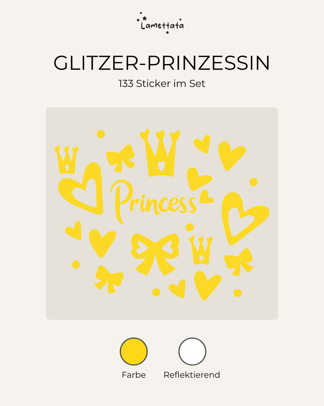 GLITZER-PRINZESSIN