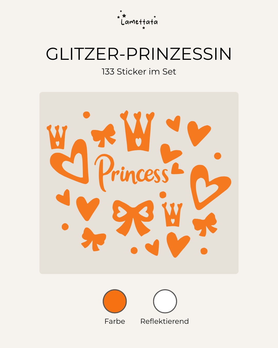 GLITZER-PRINZESSIN