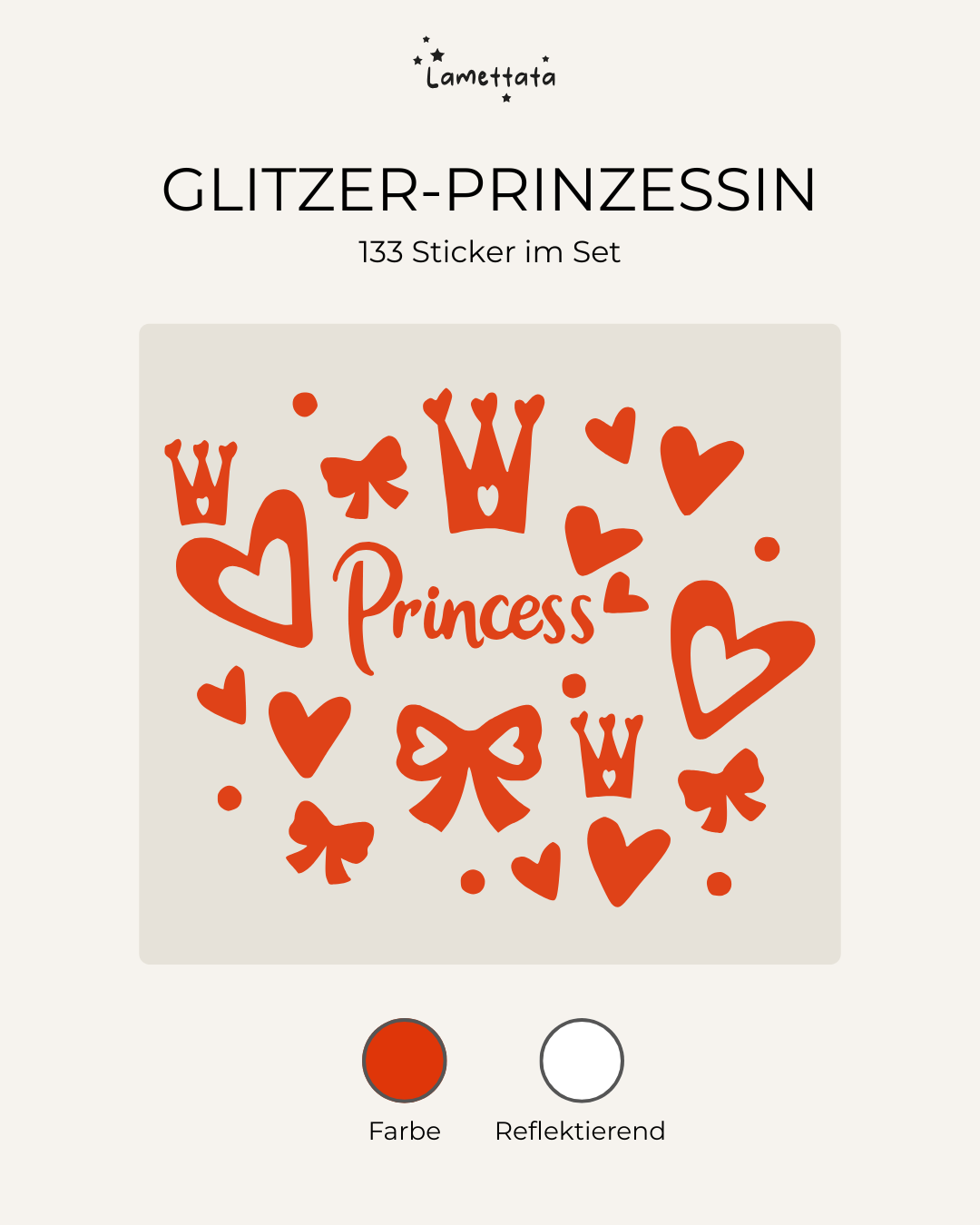 GLITZER-PRINZESSIN