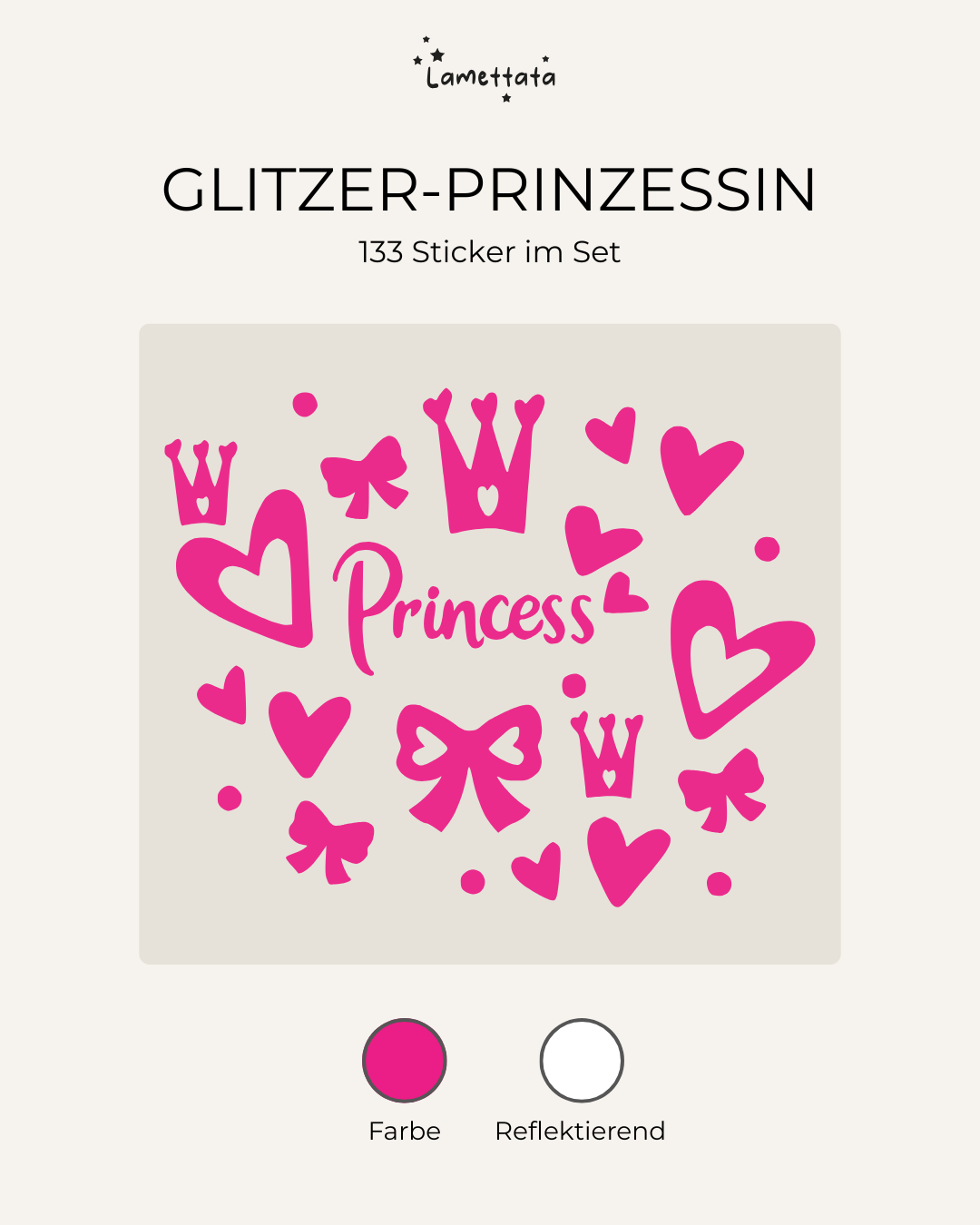 GLITZER-PRINZESSIN