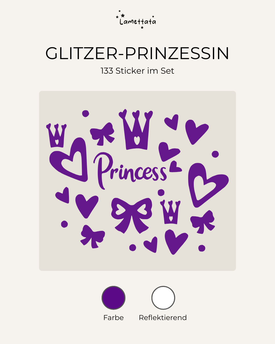 GLITZER-PRINZESSIN