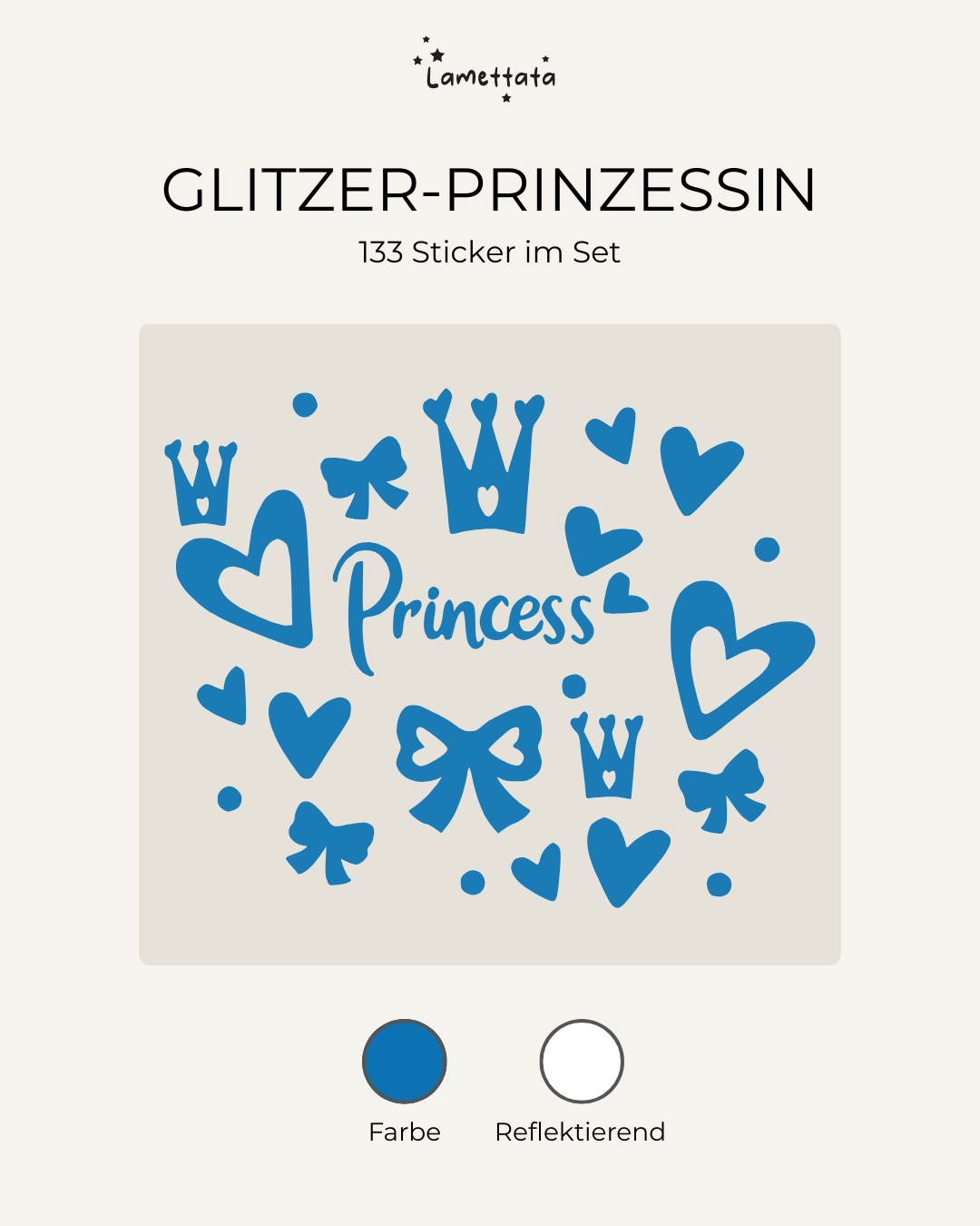 GLITZER-PRINZESSIN