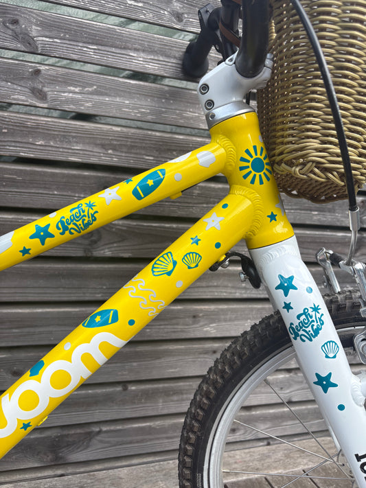 FAHRRAD-STICKER: WELLENREITER