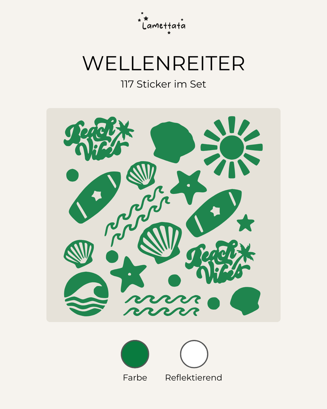 FAHRRAD-STICKER: WELLENREITER