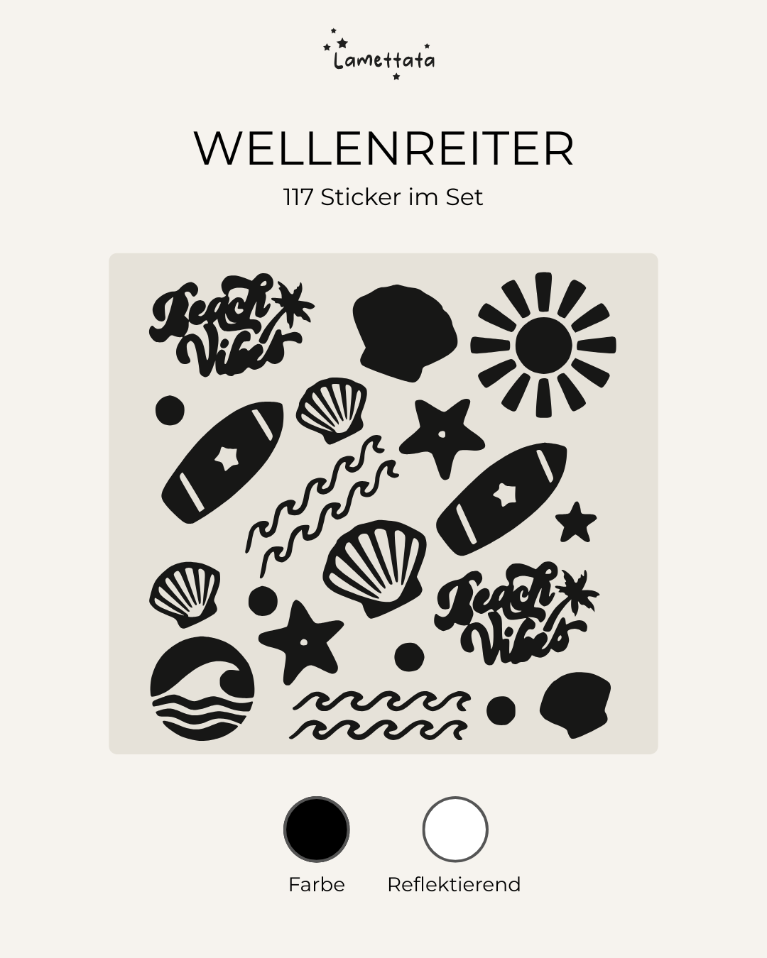 FAHRRAD-STICKER: WELLENREITER