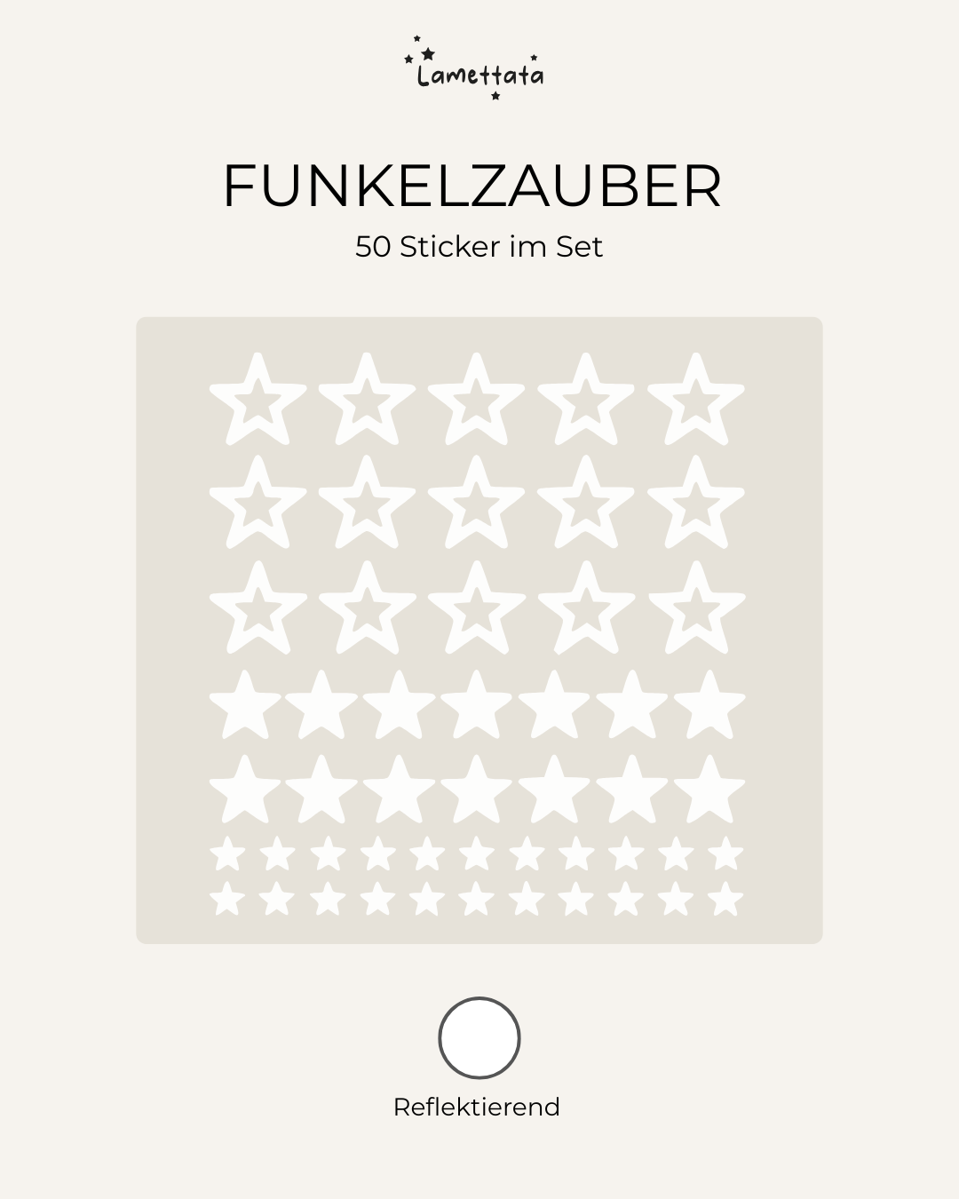 HELM-STICKER: FUNKELZAUBER