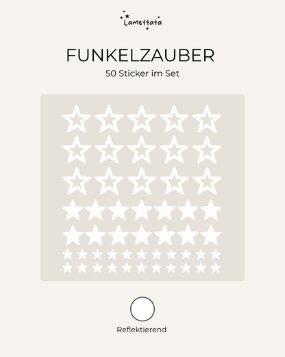 HELM-STICKER: FUNKELZAUBER