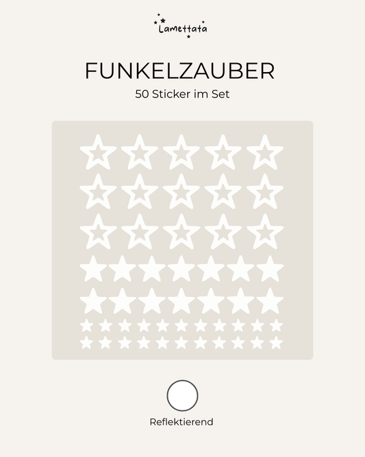 HELM-STICKER: FUNKELZAUBER