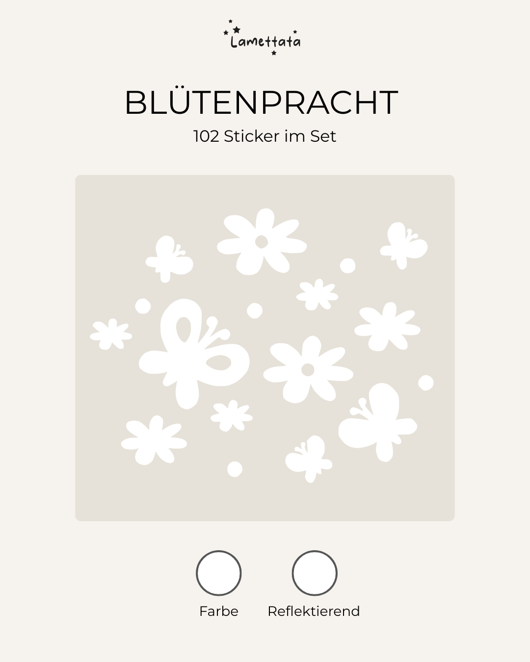 FAHRRAD-STICKER: BLÜTENPRACHT