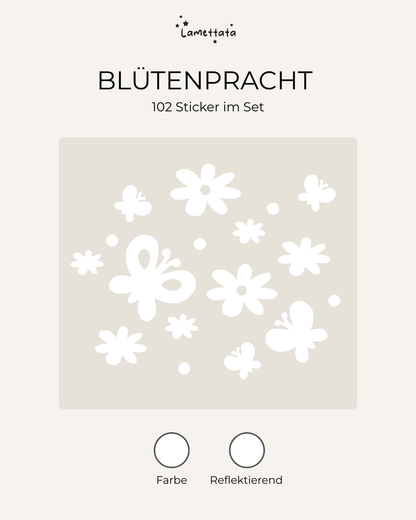FAHRRAD-STICKER: BLÜTENPRACHT
