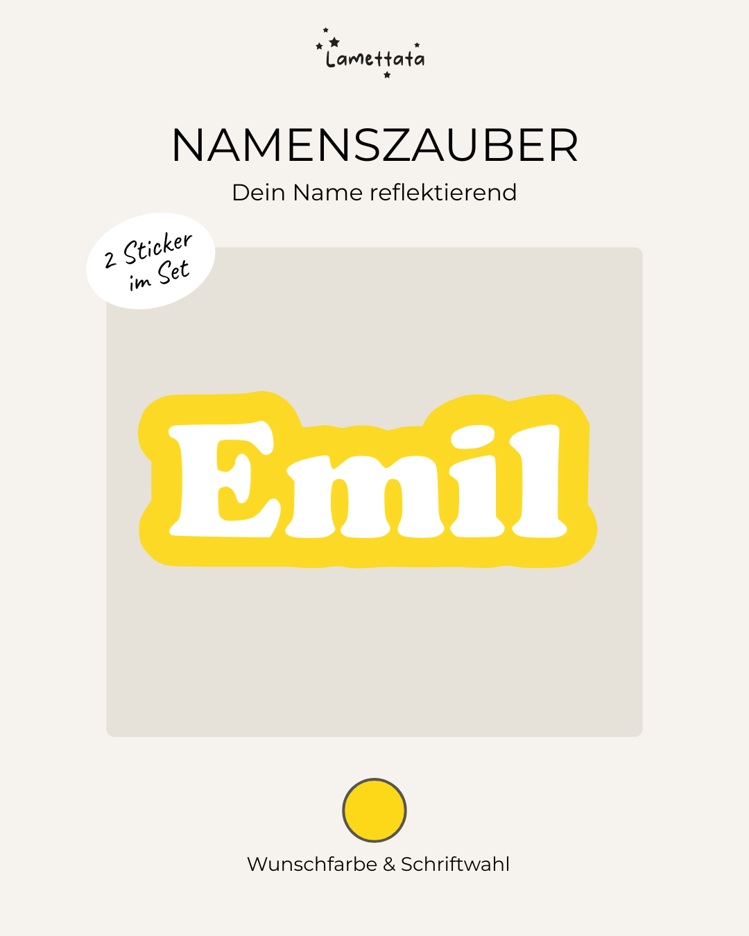 NAMENSZAUBER: REFLEKTIEREND