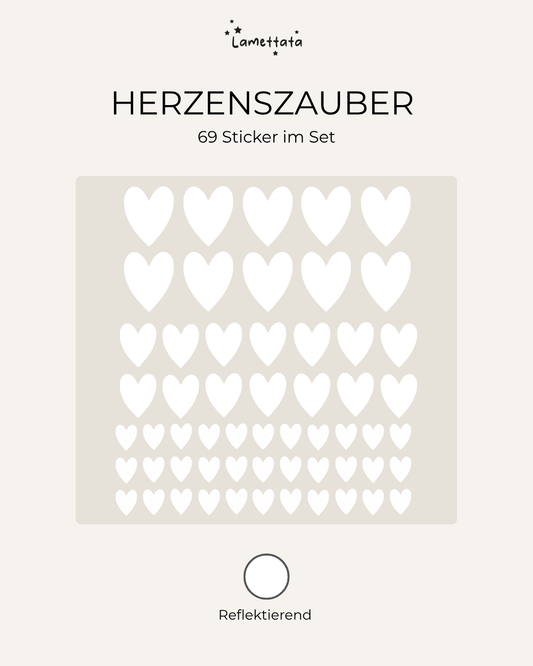 HELM-STICKER: HERZENSZAUBER