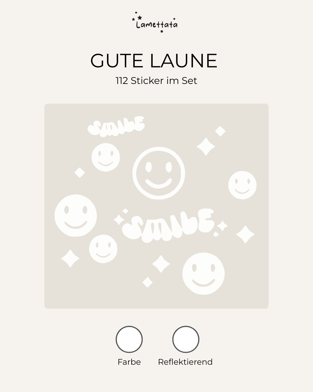 FAHRRAD-STICKER: GUTE LAUNE