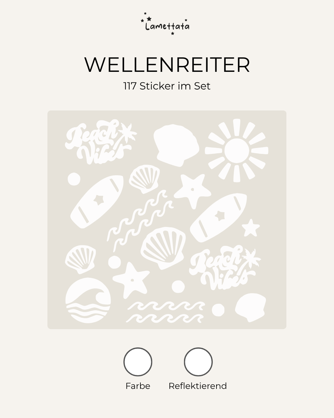 FAHRRAD-STICKER: WELLENREITER