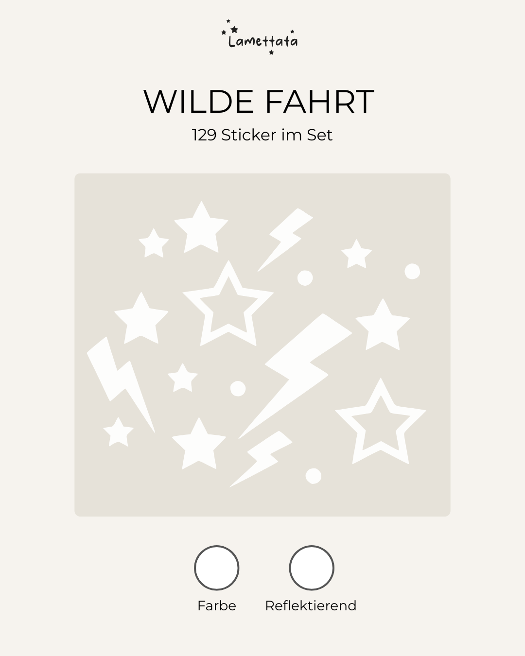 FAHRRAD-STICKER: WILDE FAHRT