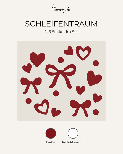 FAHRRAD-STICKER: SCHLEIFENTRAUM