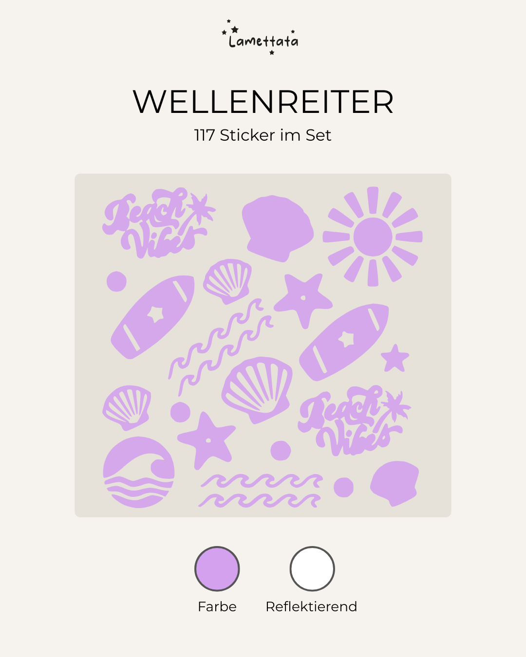 FAHRRAD-STICKER: WELLENREITER