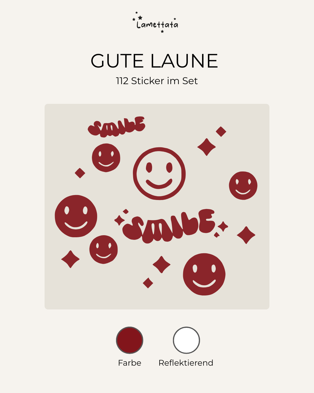 FAHRRAD-STICKER: GUTE LAUNE