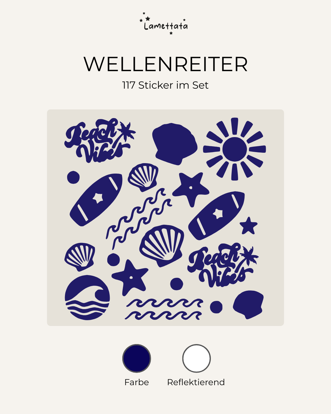FAHRRAD-STICKER: WELLENREITER
