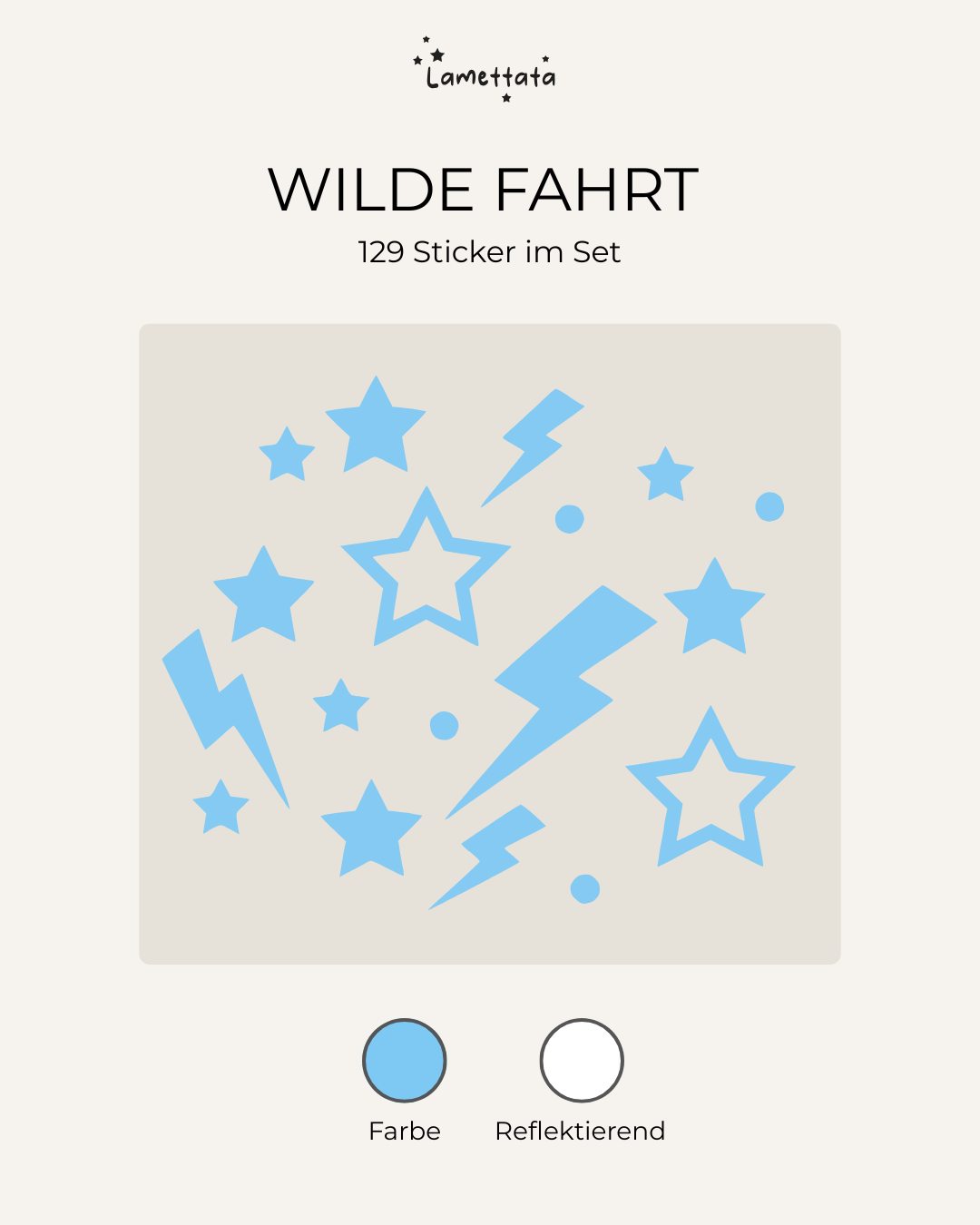 FAHRRAD-STICKER: WILDE FAHRT
