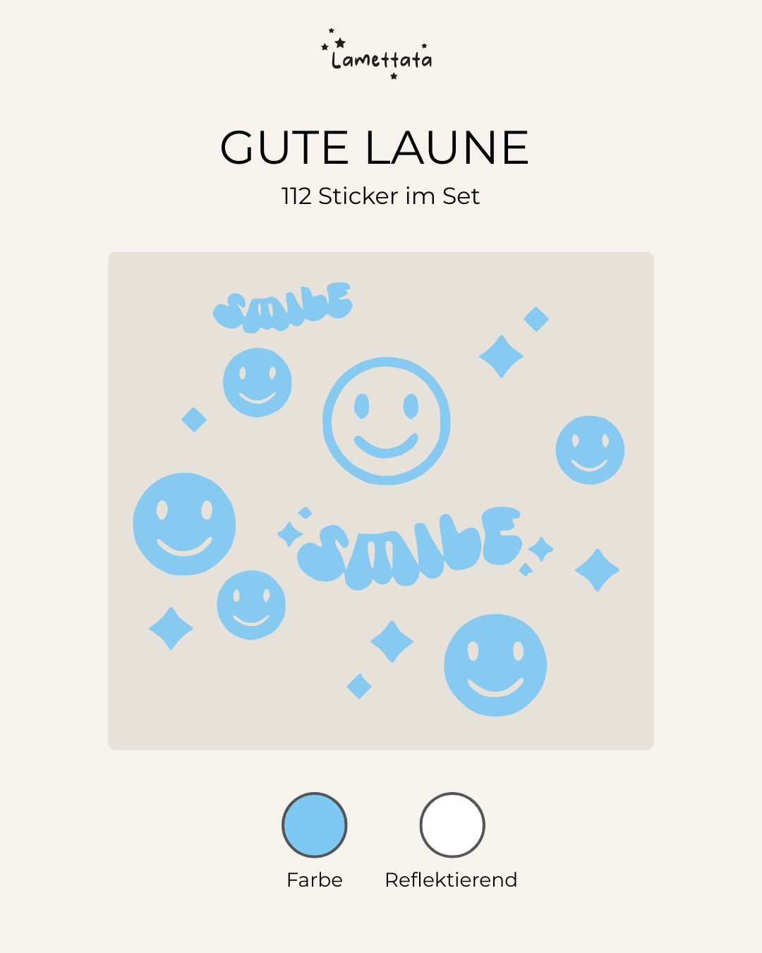 FAHRRAD-STICKER: GUTE LAUNE