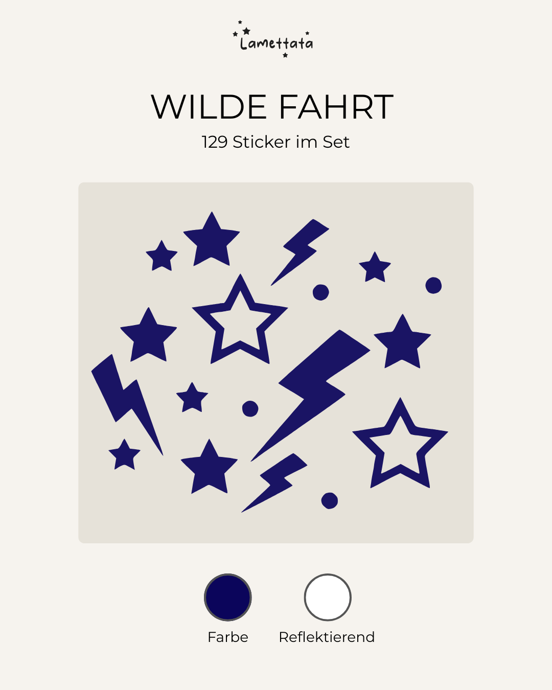 FAHRRAD-STICKER: WILDE FAHRT