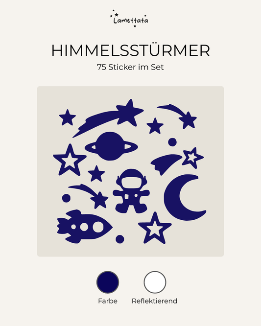 LASTENRAD-STICKER: HIMMELSSTÜRMER