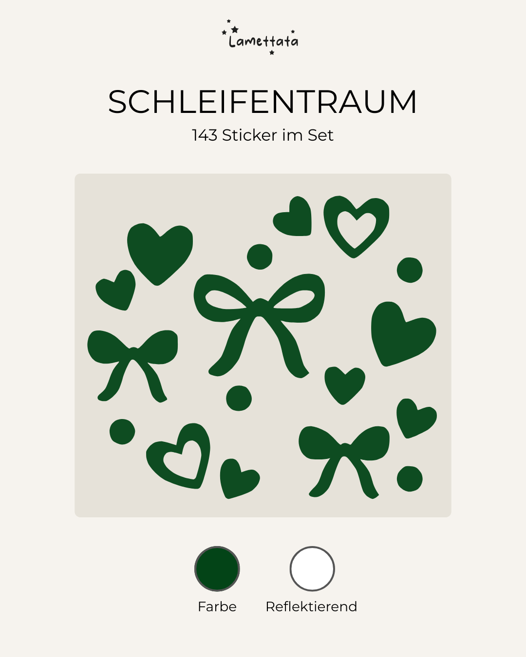 FAHRRAD-STICKER: SCHLEIFENTRAUM