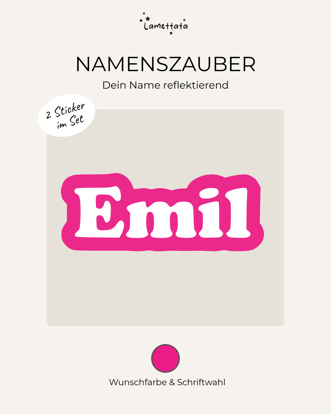 NAMENSZAUBER: REFLEKTIEREND