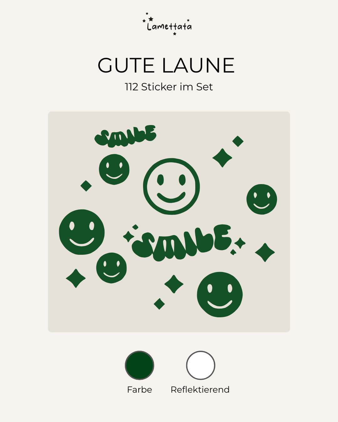 FAHRRAD-STICKER: GUTE LAUNE