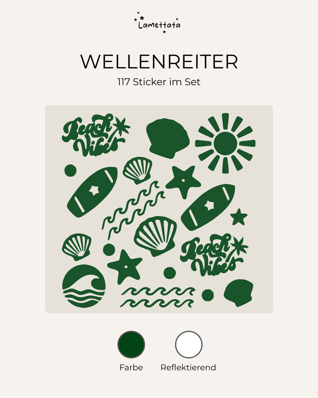 FAHRRAD-STICKER: WELLENREITER