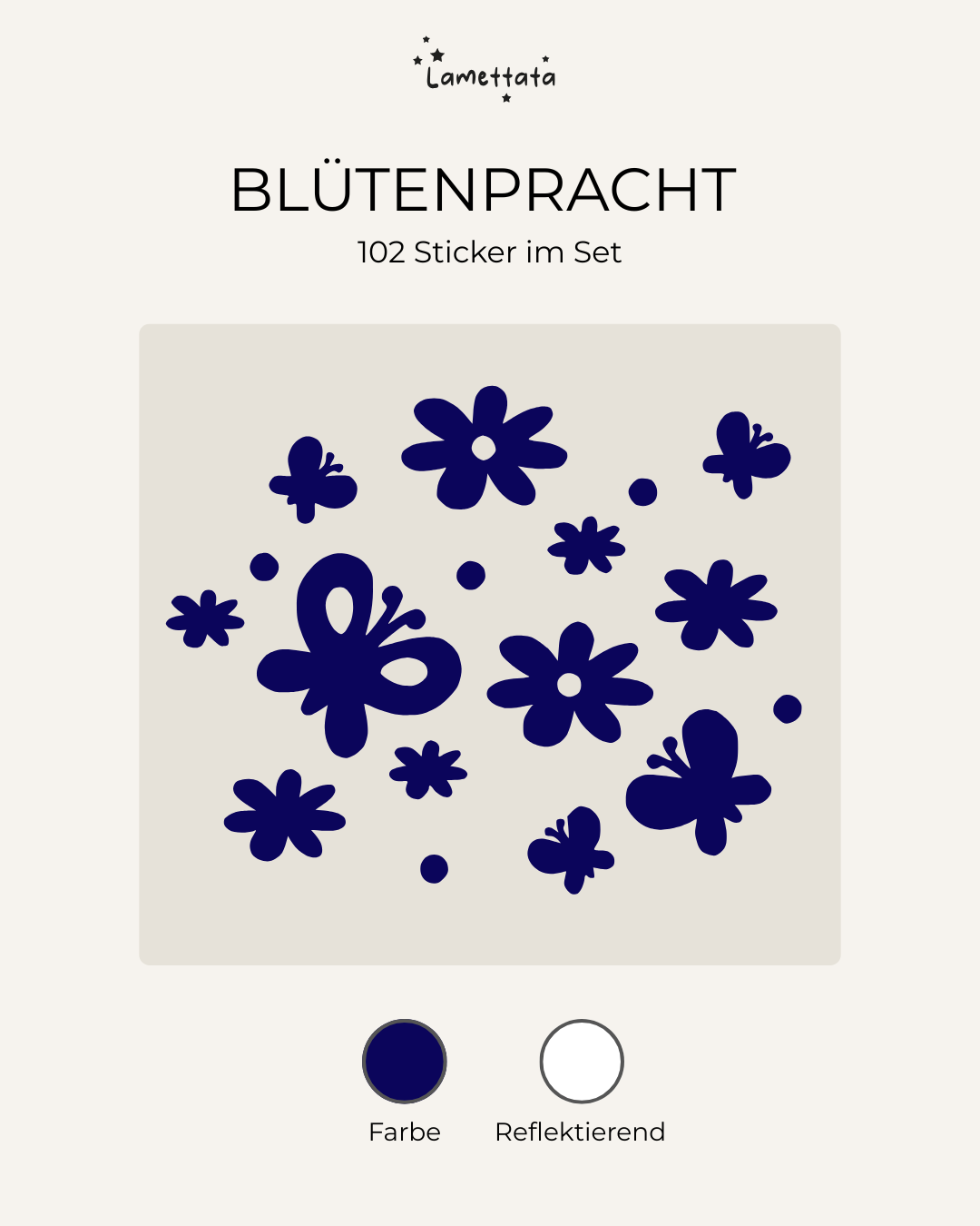 FAHRRAD-STICKER: BLÜTENPRACHT