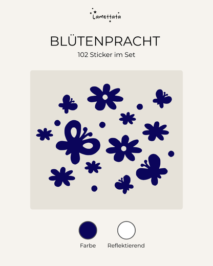 FAHRRAD-STICKER: BLÜTENPRACHT
