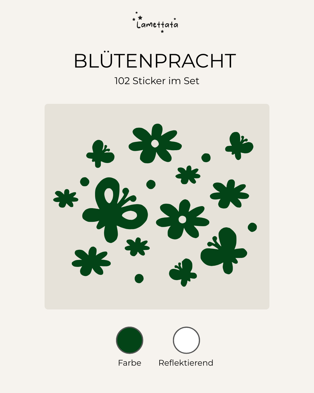 FAHRRAD-STICKER: BLÜTENPRACHT