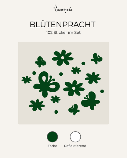 FAHRRAD-STICKER: BLÜTENPRACHT