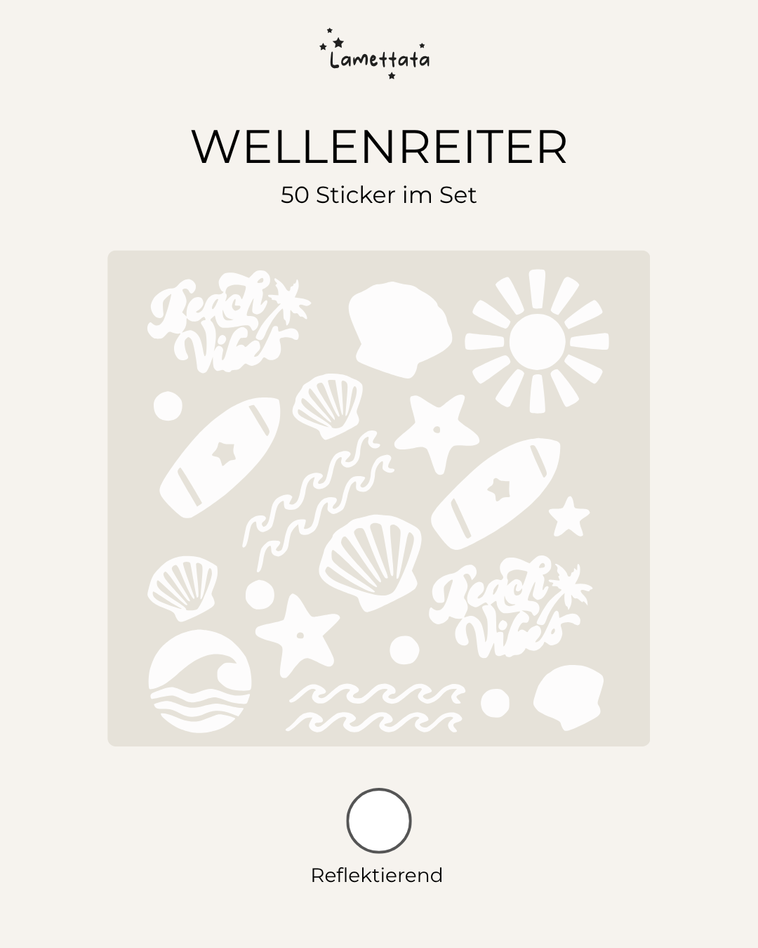 HELM-STICKER: WELLENREITER