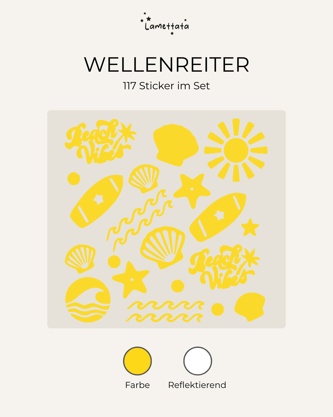 FAHRRAD-STICKER: WELLENREITER