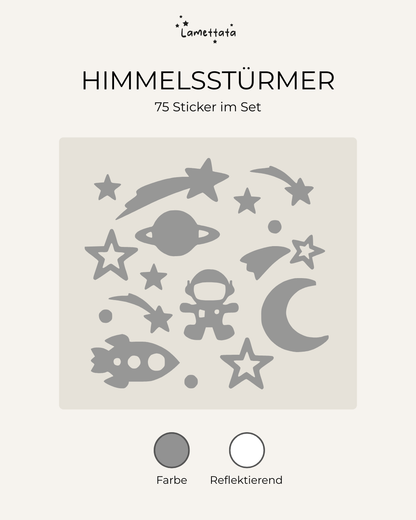 LASTENRAD-STICKER: HIMMELSSTÜRMER