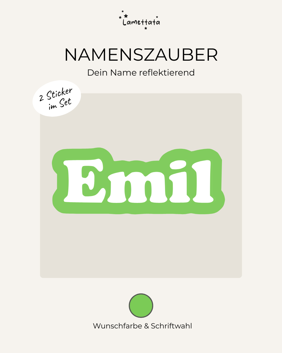 NAMENSZAUBER: REFLEKTIEREND