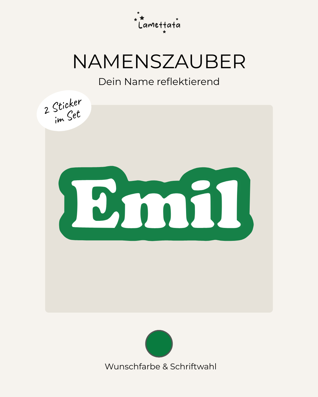 NAMENSZAUBER: REFLEKTIEREND