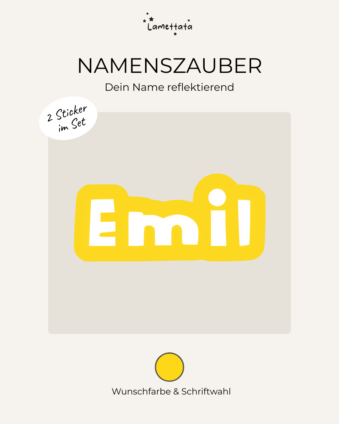 NAMENSZAUBER: REFLEKTIEREND