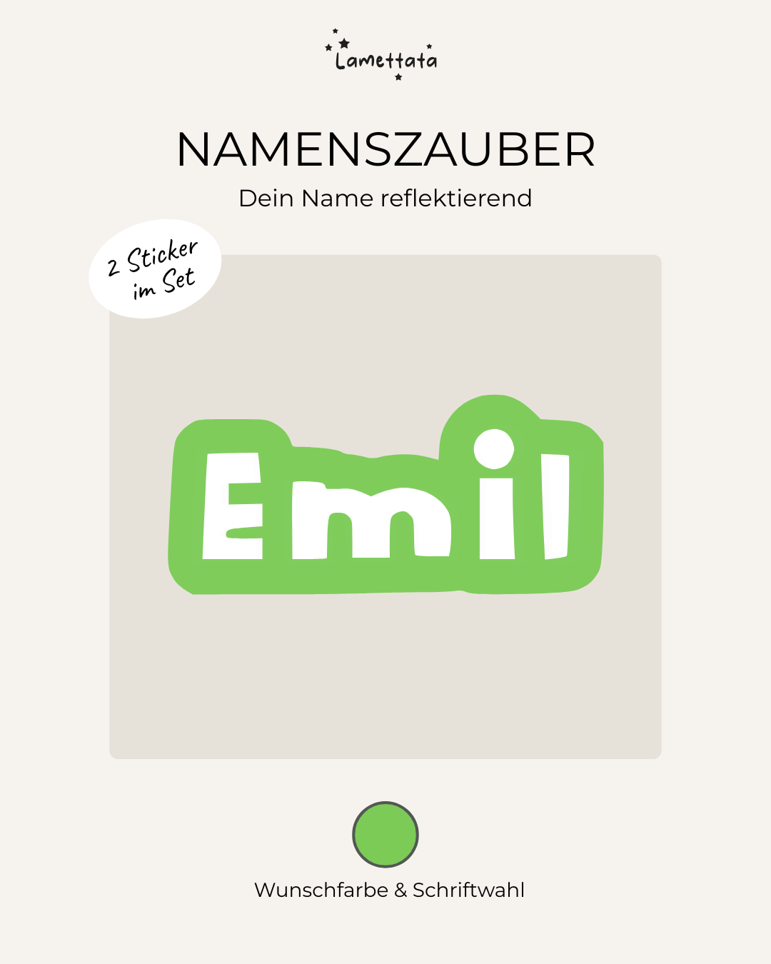 NAMENSZAUBER: REFLEKTIEREND