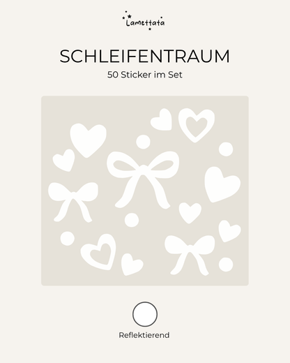 HELM-STICKER: Schleifentraum