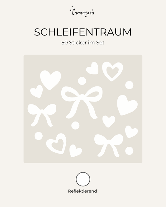 HELM-STICKER: Schleifentraum