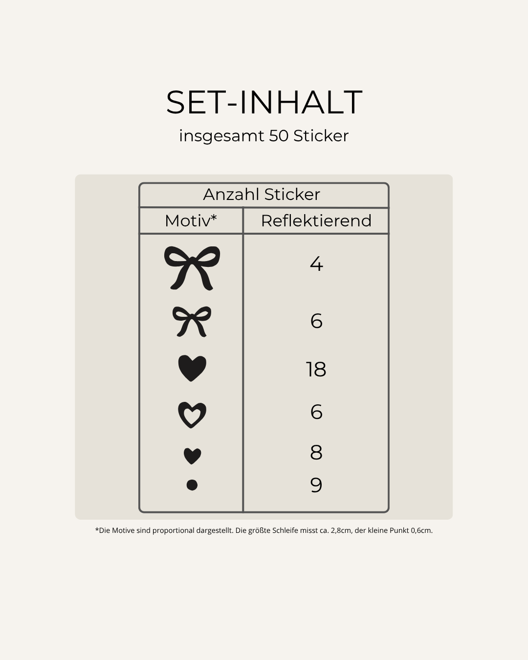 HELM-STICKER: Schleifentraum