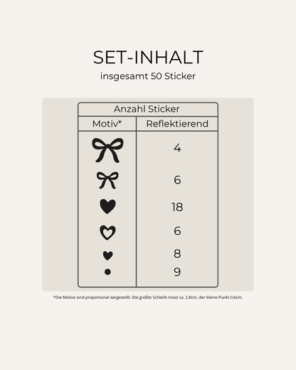 HELM-STICKER: Schleifentraum