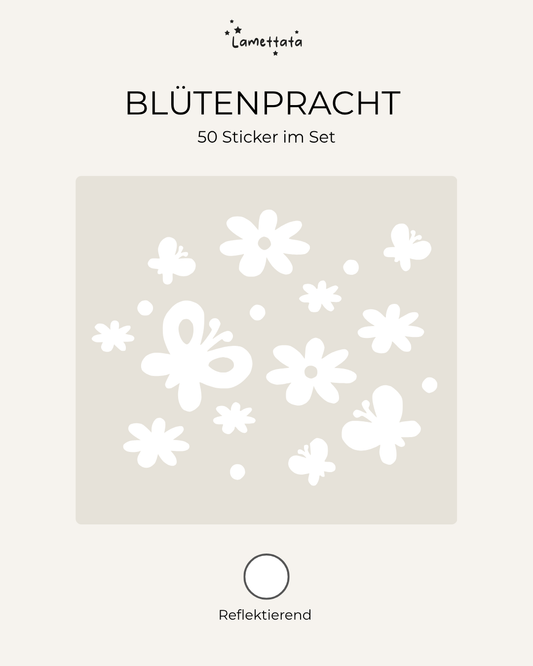 HELM-STICKER: BLÜTENPRACHT